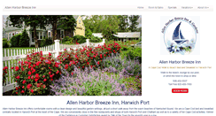 Desktop Screenshot of harborbreezeinn.com